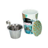 Eigenart TeaEve Kruidenbeker Geisha Petrol