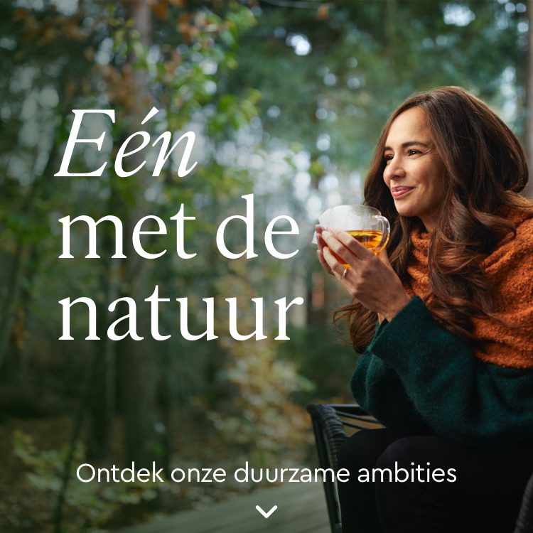 Een met de natuur. Ontdek onze duurzame ambities