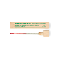 Theewater thermometer hout